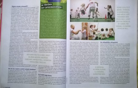 A Nők Lapja Pszichében megjelent cikk a csoportunk egy részéről